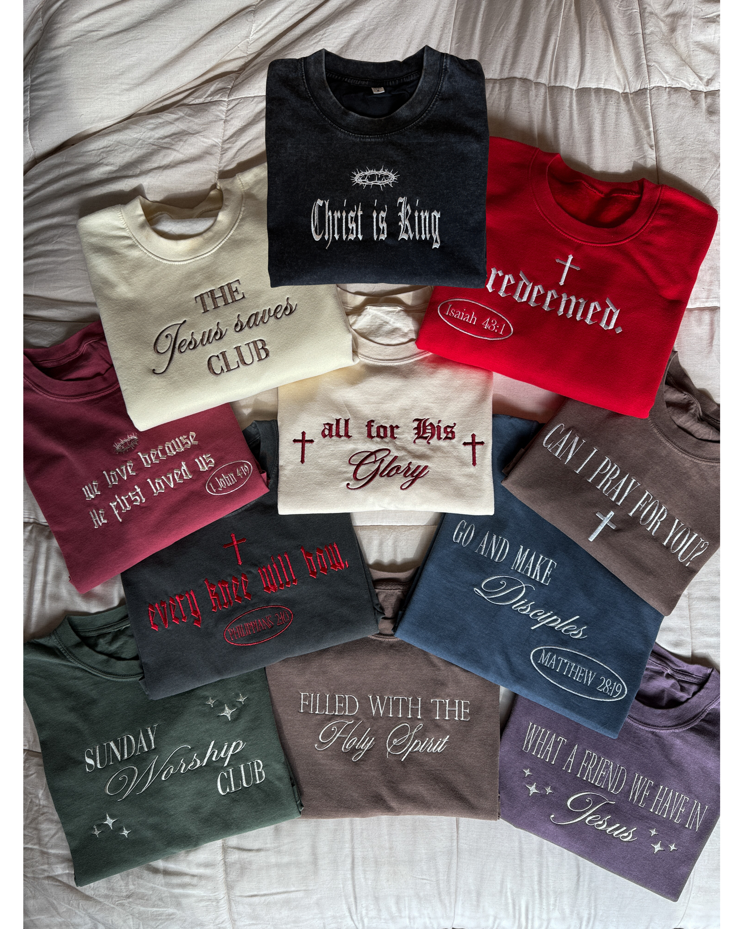 Christ Is King Collection - Wear Your Faith Boldly.