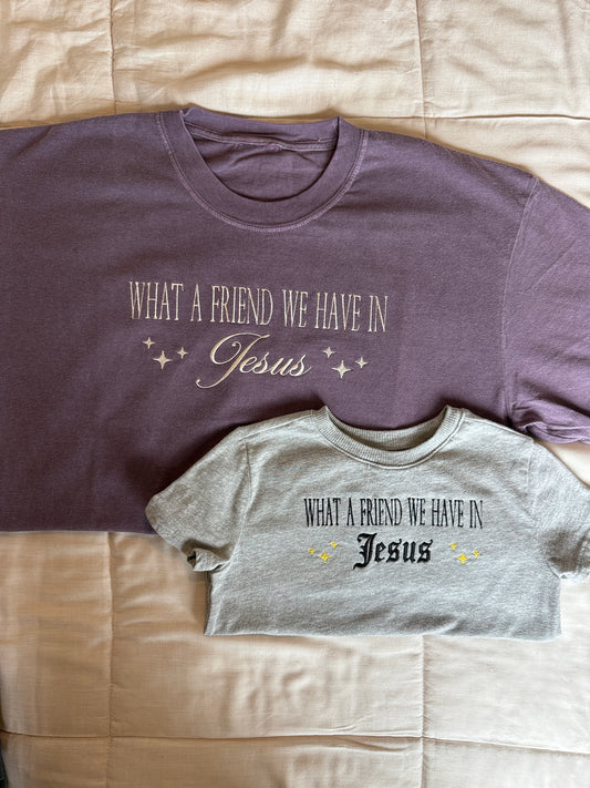 What A Friend We Have In Jesus - Adult / Kids Matching