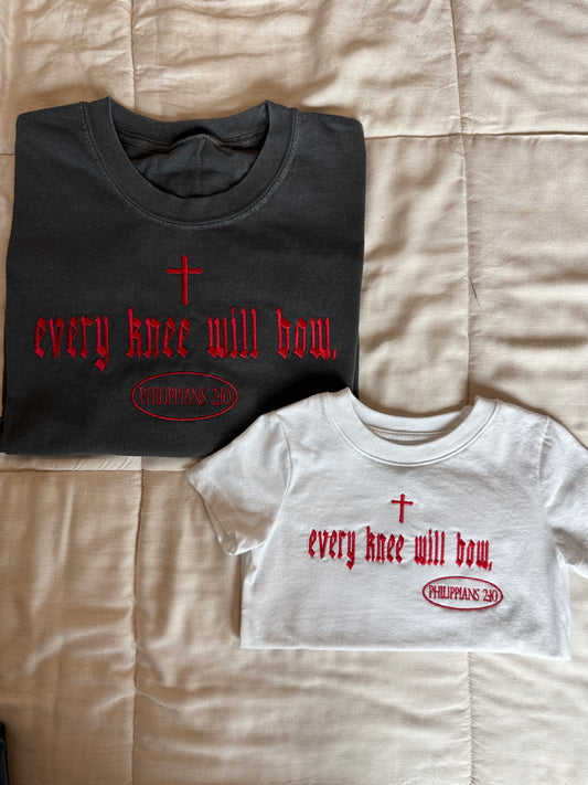 Every Knee Will Bow - Adult / Kids Matching